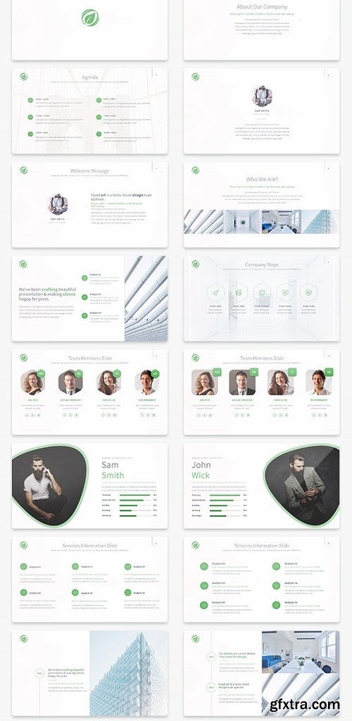 GraphicRiver - Leaf - Multipurpose Keynote Presentation 19649590