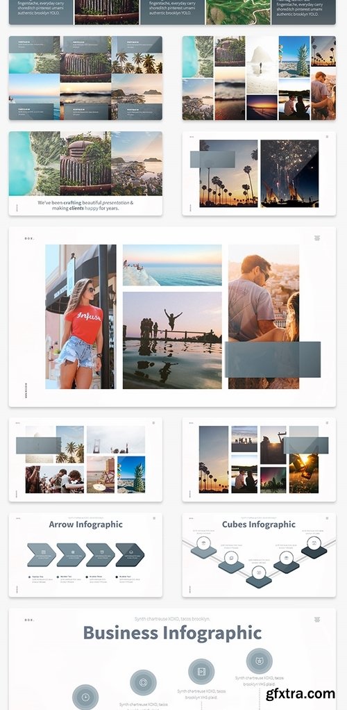 GraphicRiver - BOX - Multipurpose Keynote Presentation Template 21062785
