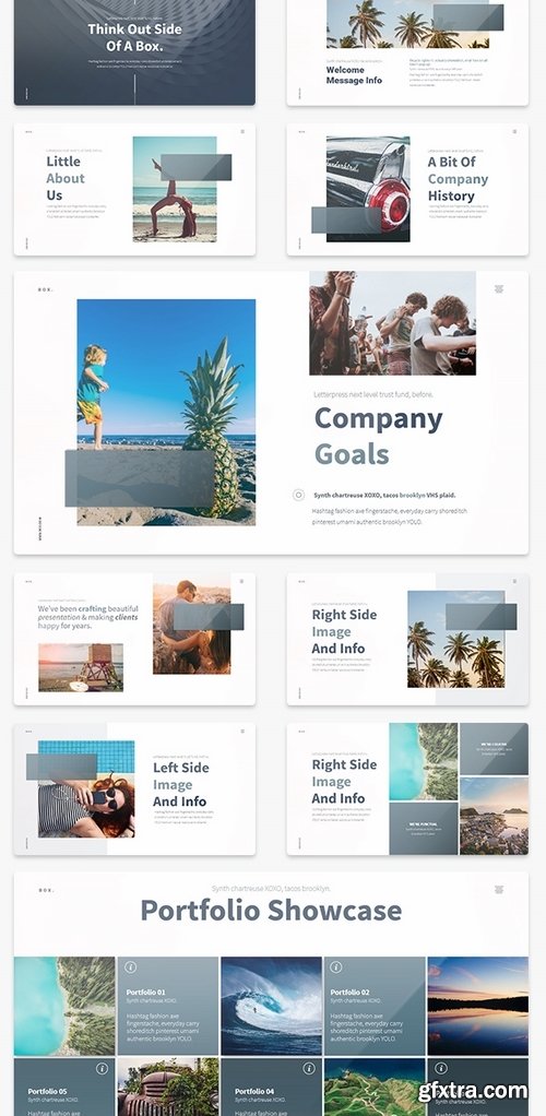 GraphicRiver - BOX - Multipurpose Keynote Presentation Template 21062785