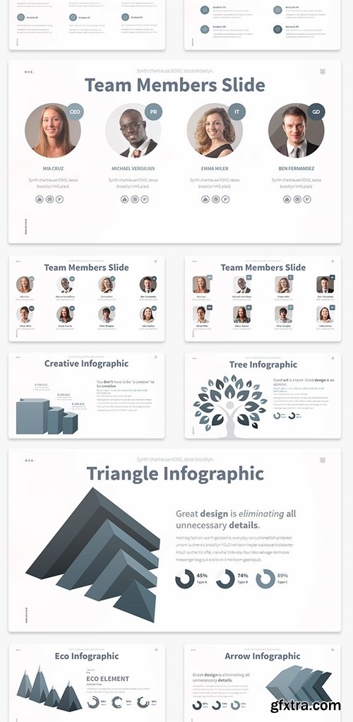 GraphicRiver - BOX - Multipurpose Keynote Presentation Template 21062785