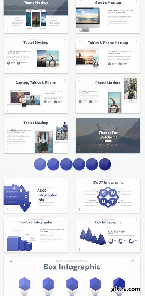 GraphicRiver - BOX - Multipurpose Keynote Presentation Template 21062785