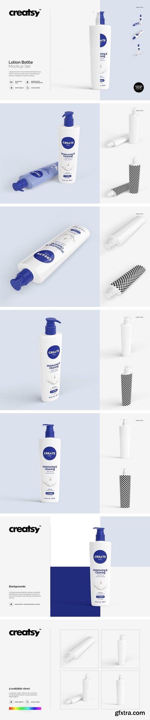 CM - Lotion Bottle Mockup Set 2001126