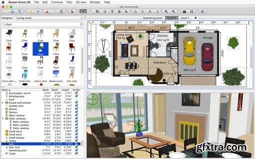 Sweet Home 3D 5.3.2 (macOS)