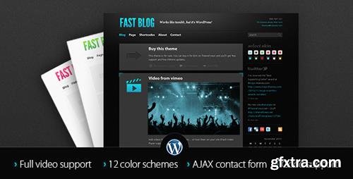 ThemeForest - Fast Blog v1.7.4 - 145138