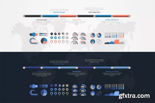 TIMELINE INFOGRAPIC SET #18