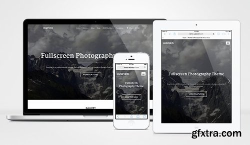 Inspiro v5.1.0 - Fullscreen Portfolio Theme - CM 147998