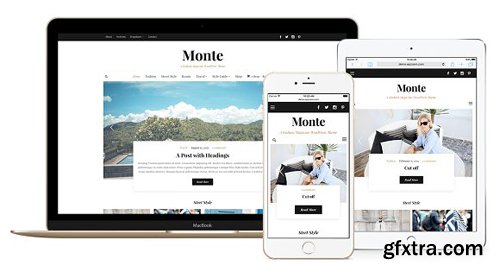 Monte v1.1.1 - Fashion Bloggers WP Theme - CM 470826