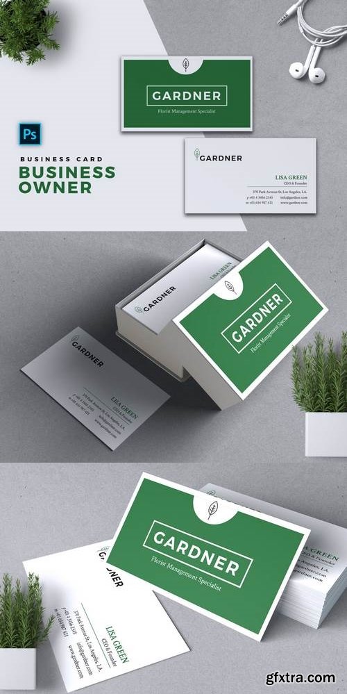 Gardening Business Card