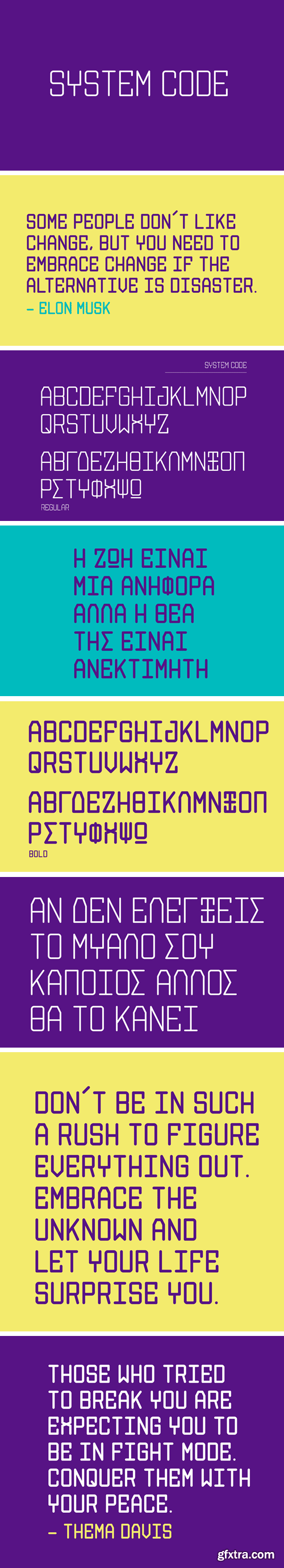 System Code Font