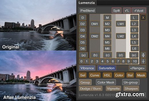 Lumenzia (Luminosity Masking Panel) v3.0.2 for Adobe Photoshop (macOS)