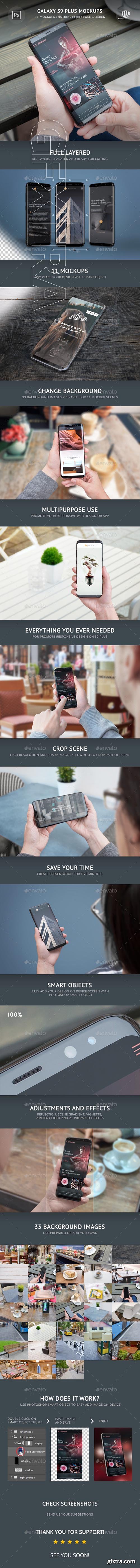 Graphicriver - Galaxy S9 Plus Mockups 21289853