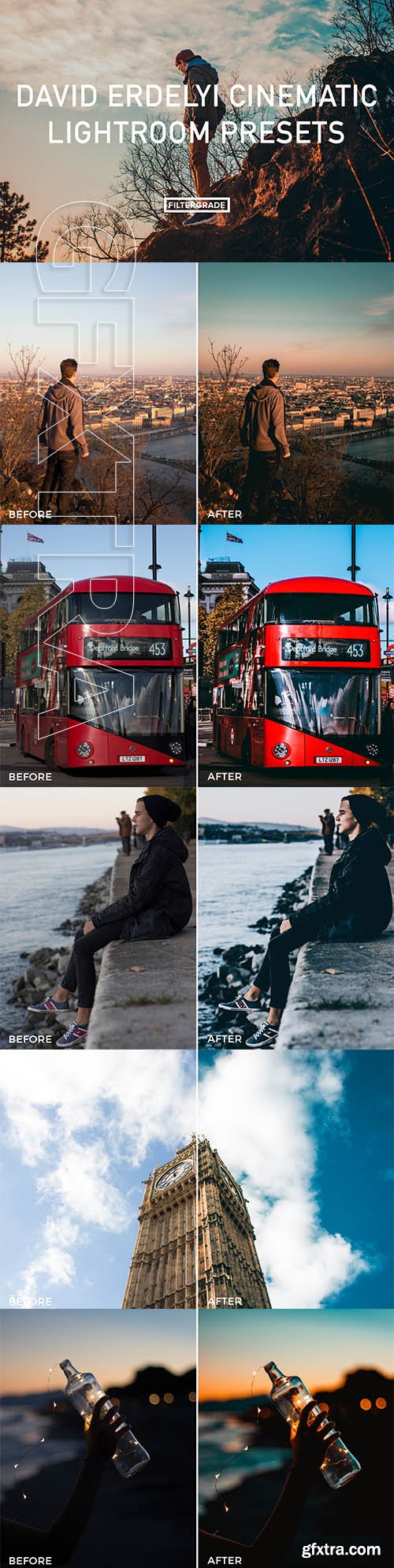 David Erdelyi Cinematic Lightroom Presets