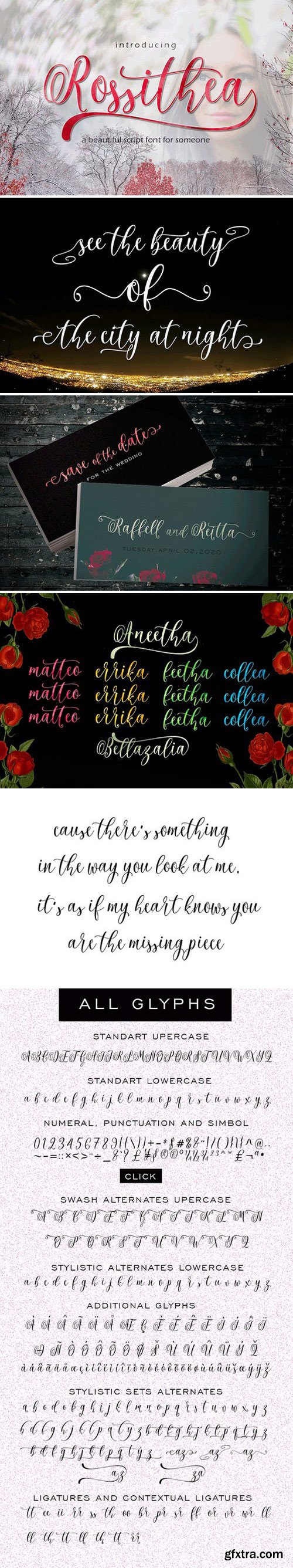 CM - Rossithea Script Font 2166805