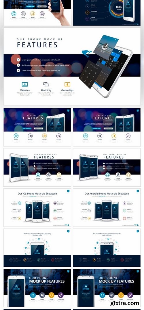 GraphicRiver - Arwenn - Multipurpose PowerPoint Template 14120455