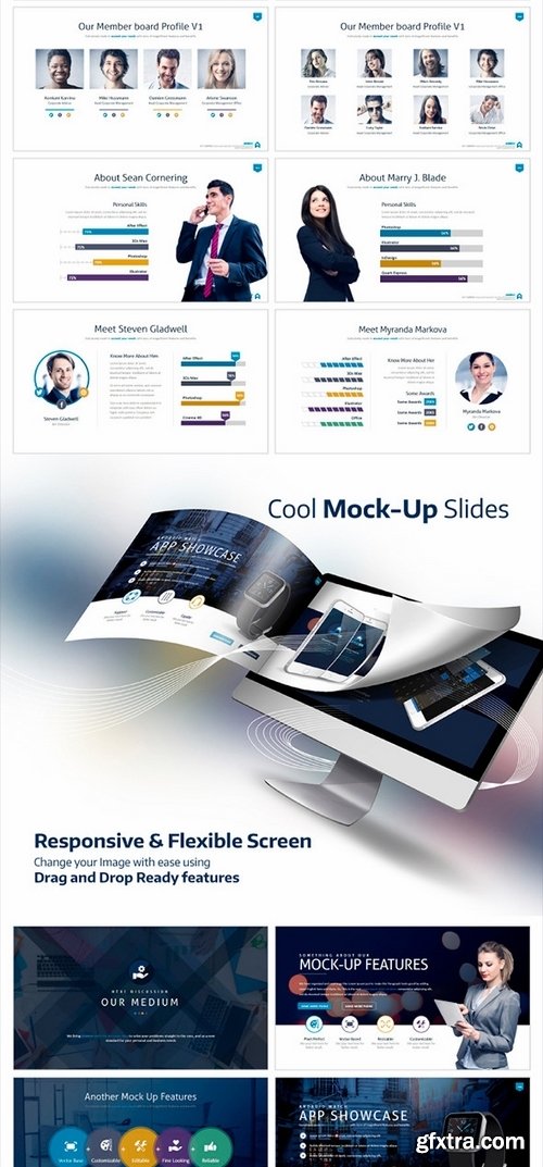 GraphicRiver - Arwenn - Multipurpose PowerPoint Template 14120455