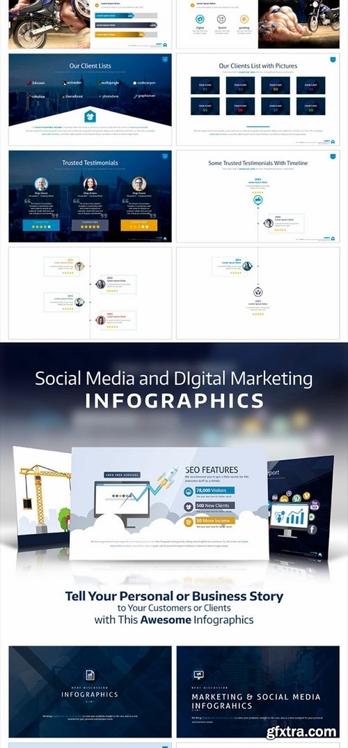 GraphicRiver - Arwenn - Multipurpose PowerPoint Template 14120455