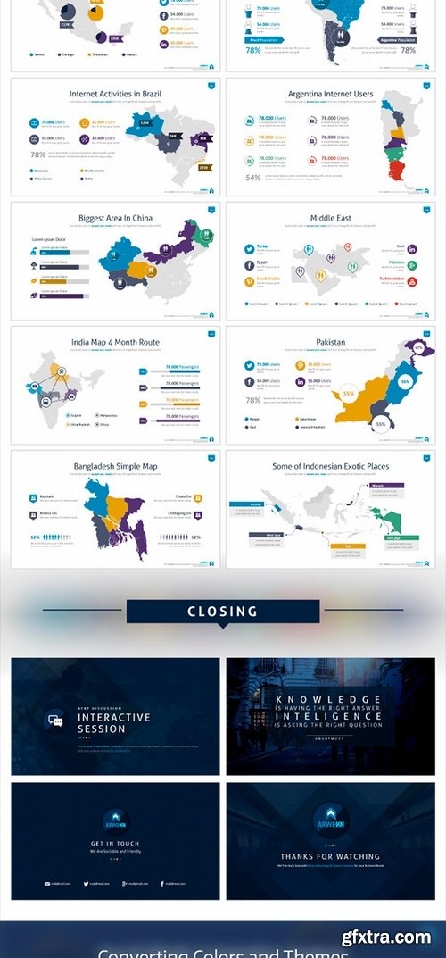 GraphicRiver - Arwenn - Multipurpose PowerPoint Template 14120455