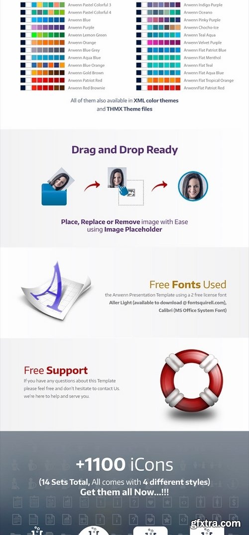 GraphicRiver - Arwenn - Multipurpose PowerPoint Template 14120455