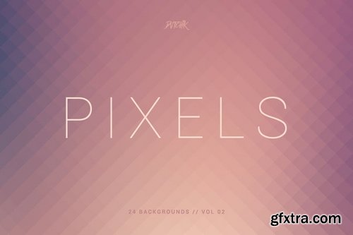 Pixels Pixelated Backgrounds Vol 02