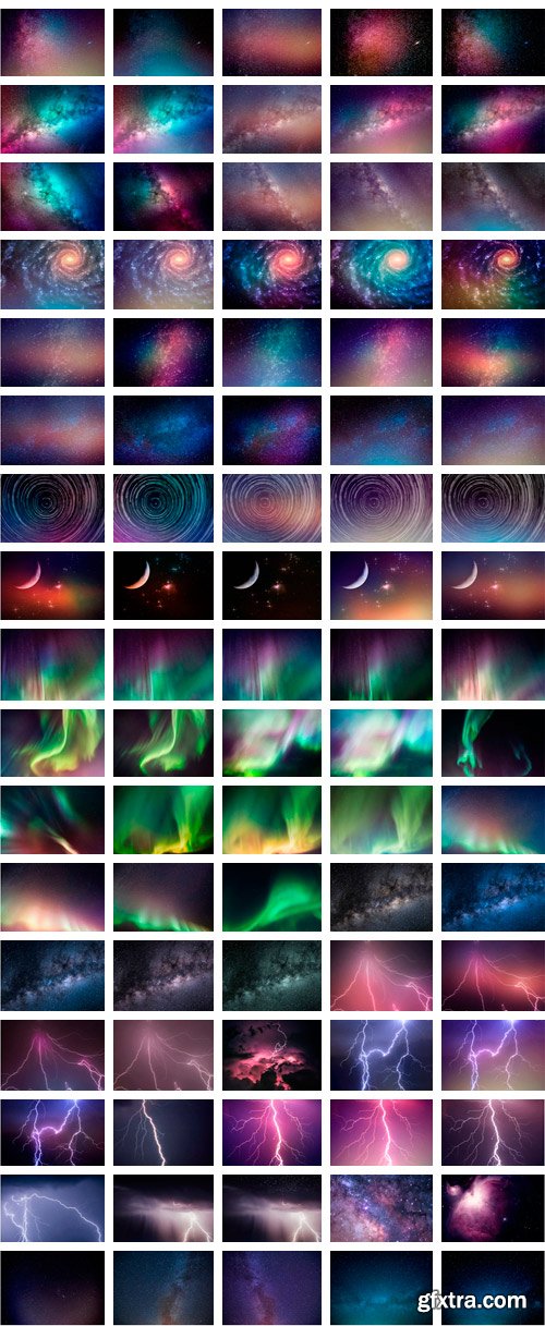 CM - Night Sky Background Overlays 2181879