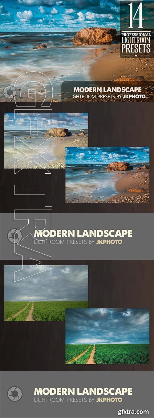 14 Modern Landscape Lightroom Presets