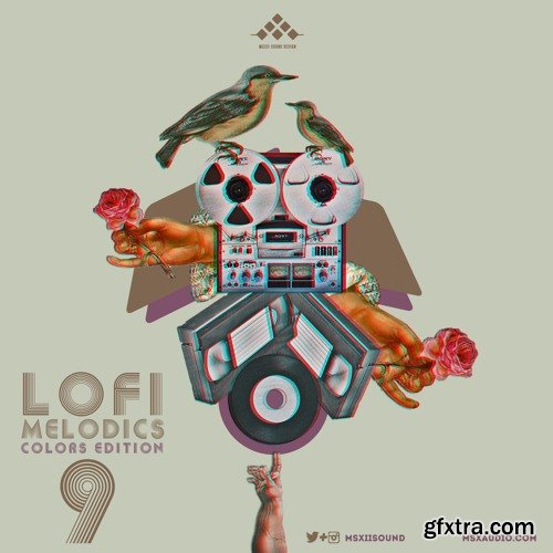 MSXII Sound Design LoFi Melodics Vol 9 Colors Edition WAV