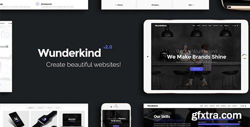 ThemeForest - Wunderkind v2.1.3 - One Page Parallax Theme - 7601990