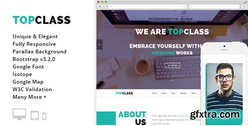 ThemeForest - Top Class v1.2.0 - Multipurpose HTML5 Responsive Template (Update: 27 December 17) - 8804831