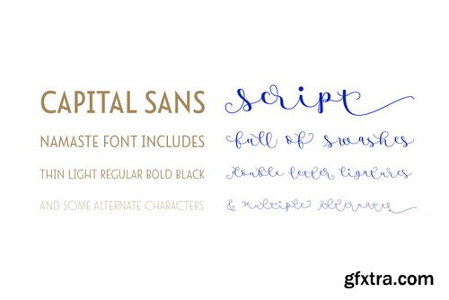 Namaste Font Family