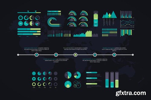 TIMELINE INFOGRAPIC SET #21