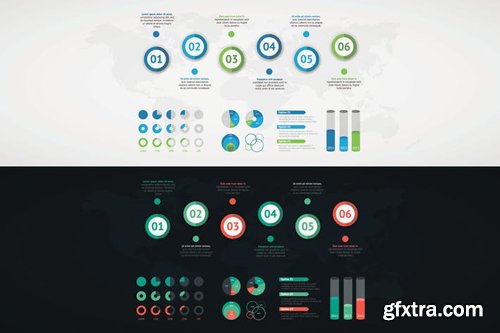 TIMELINE INFOGRAPIC SET #28