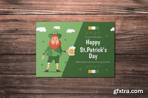 Saint Patrick\'s Day Card Templates