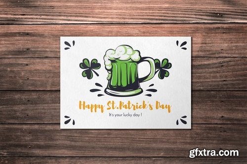 Saint Patrick\'s Day Card Templates