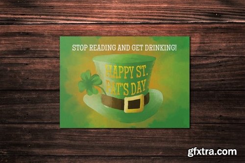 Saint Patrick\'s Day Card Templates