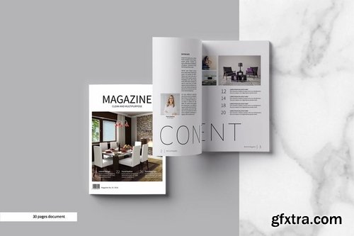 Minimal Magazine Template