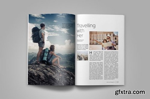 Minimal Magazine Template