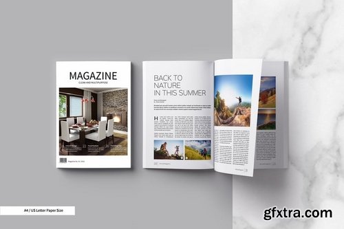 Minimal Magazine Template