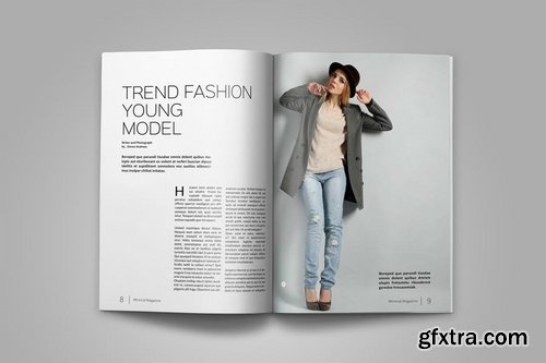 Minimal Magazine Template