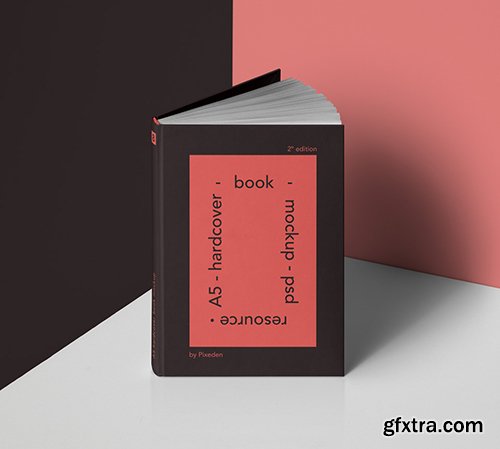 Psd Book Mockup Hardcover Vol2