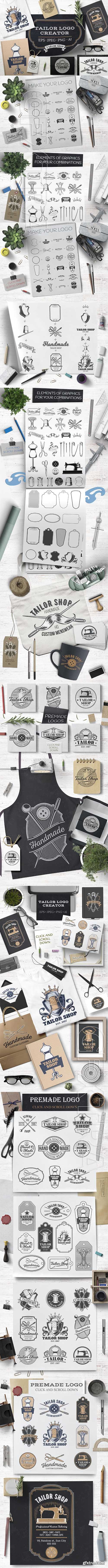 CreativeMarket - Tailor Logo Creator 2247339