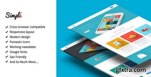 ThemeForest - Simple v2.1 - Responsive Landing Page Template 8931163