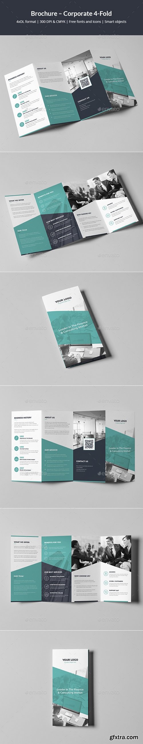 Graphicriver - Brochure – Corporate 4-Fold 21312420