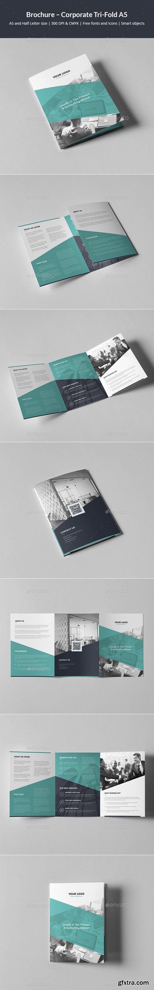 Graphicriver - Brochure – Corporate Tri-Fold A5 21313479