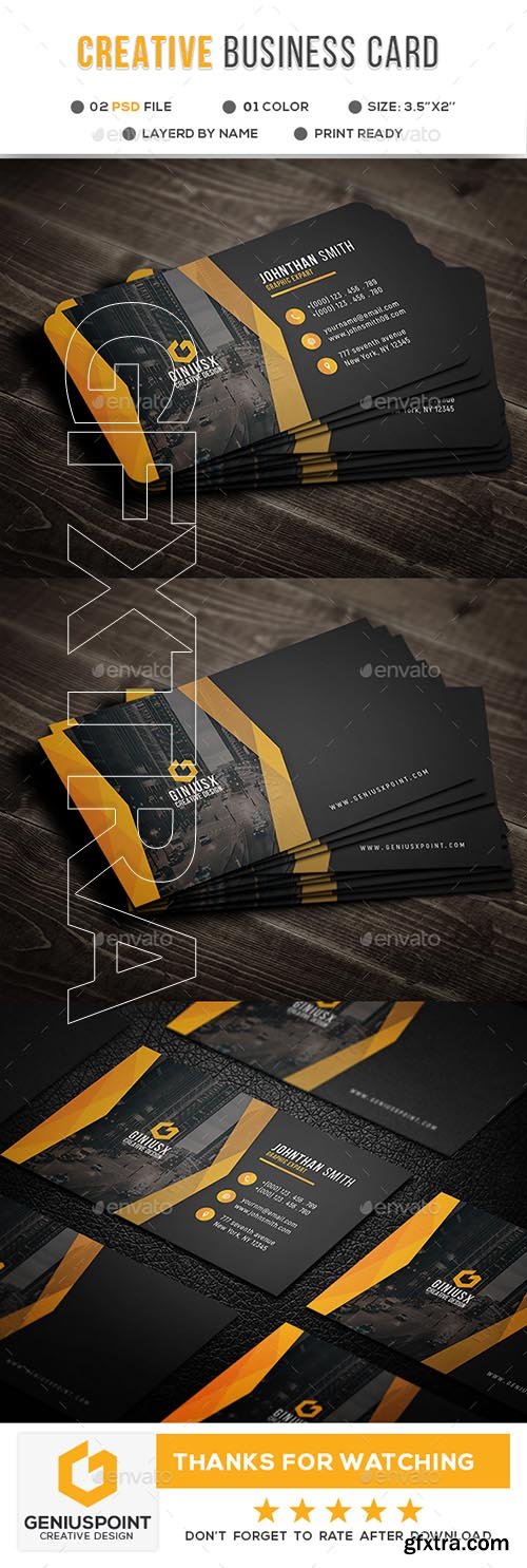 Graphicriver - Creative Business Card 21327281