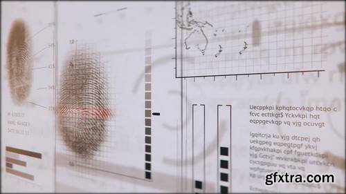 MotionArray - 3D Fingerprints Interface Motion Graphics 57049