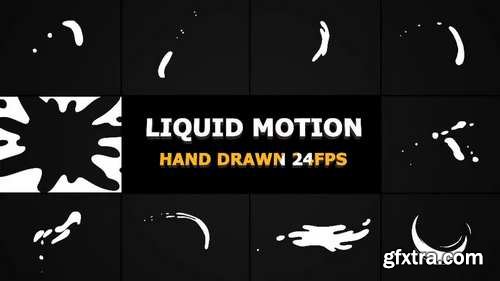 MotionArray - Liquid Motion Shapes Motion Graphics 57164