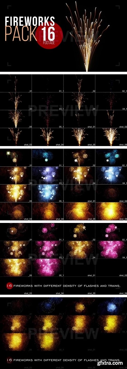 MotionArray - Fireworks Pack Motion Graphics 56382