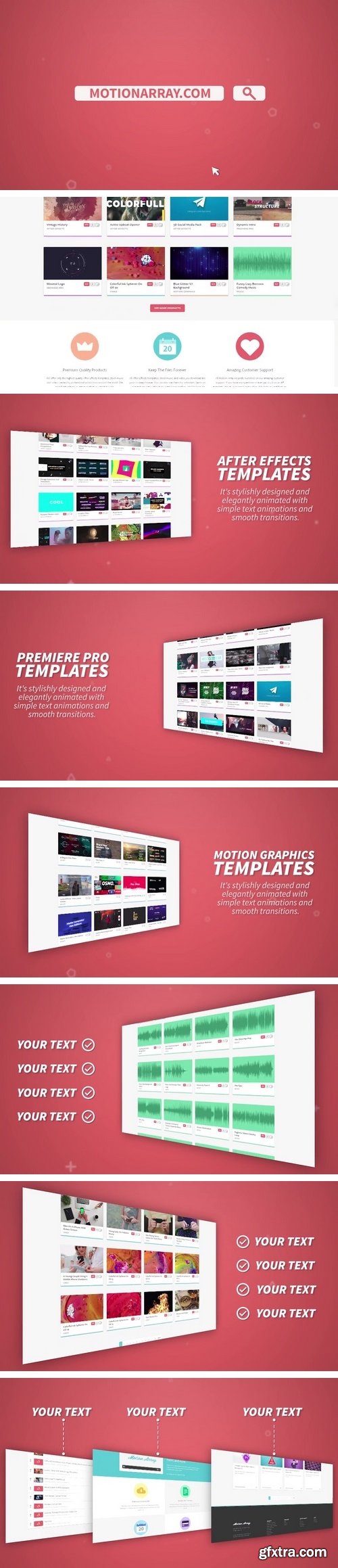 MotionArray - Website Presentation Premiere Pro Templates 58433