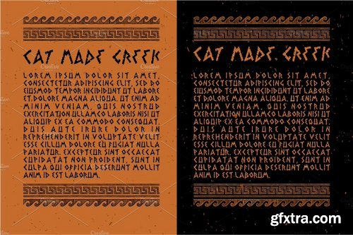 CreativeMarket Greek Font 1875503