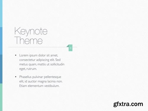 Business Casual Keynote Template